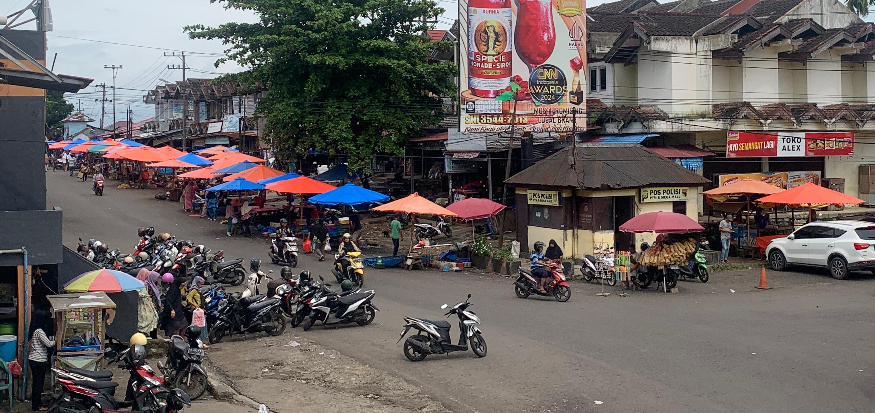 Penertiban PKL di Depan Mega Mall Bengkulu Segera Dilakukan, Satpol PP Tegaskan Larangan Jualan di Bahu Jalan