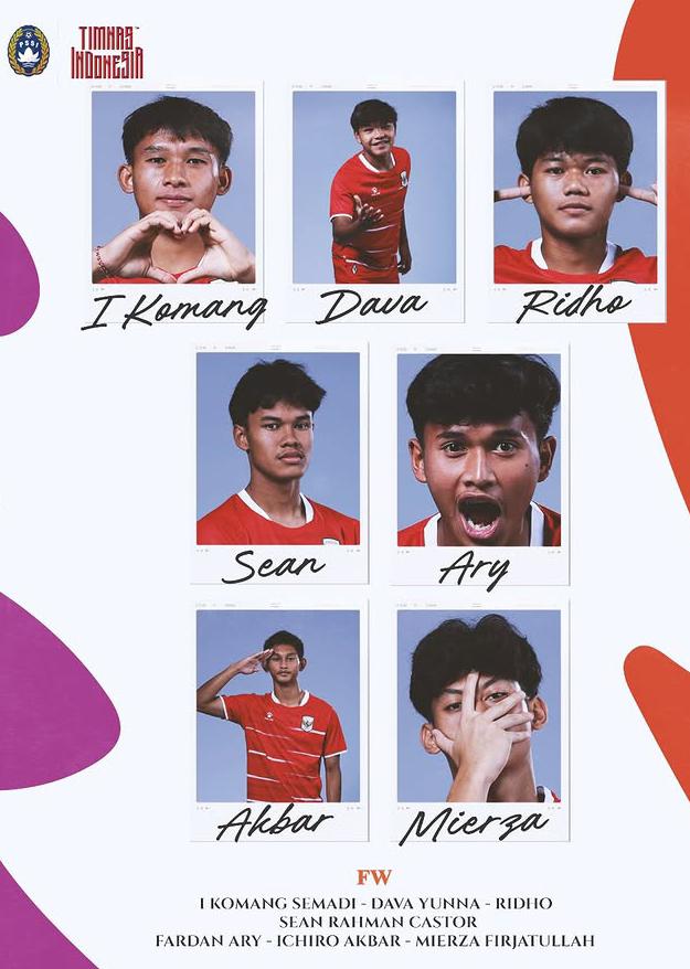 Daftar Lengkap Skuad Garuda Muda di Piala AFF U-17 2026