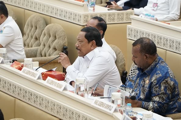 Rapat Dengar Pendapat DPR RI, Mian Desak Penanganan Serius Pendangkalan Alur Pulau Baai