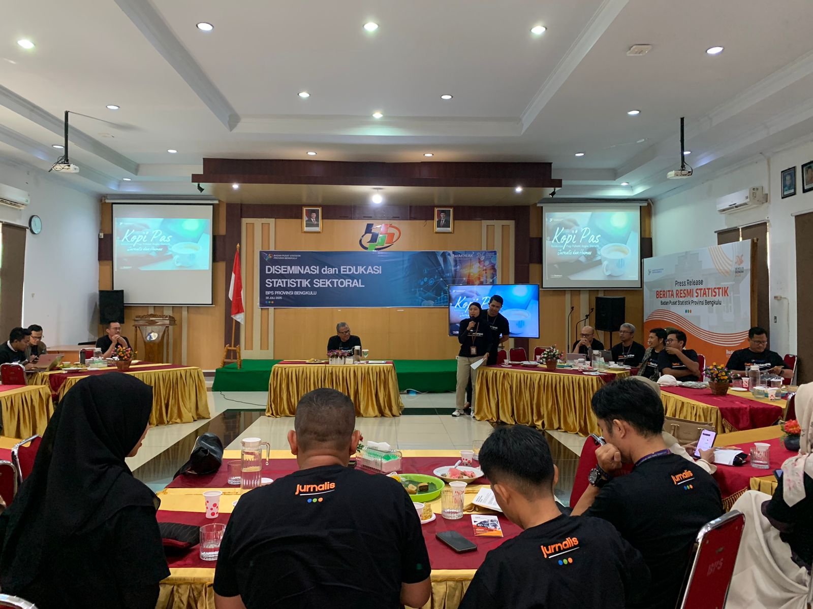BPS Bengkulu Gelar 'Kopi Pas', Tingkatkan Literasi Statistik Bersama Jurnalis dan Humas