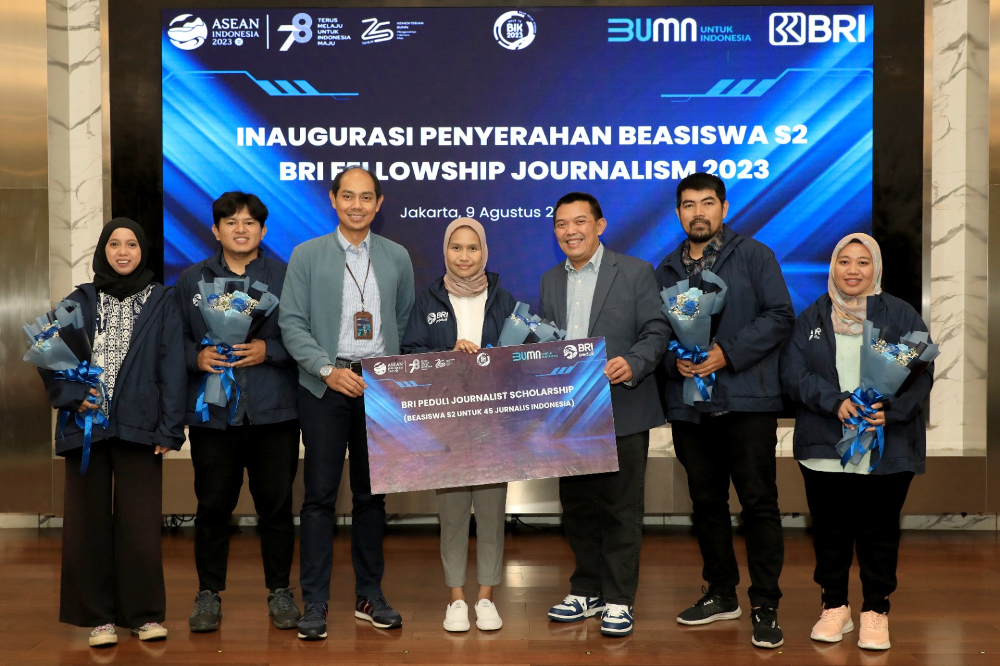 Inagurasi BRI Fellowship Journalism 2023, 45 Jurnalis Resmi Peroleh Beasiswa S2