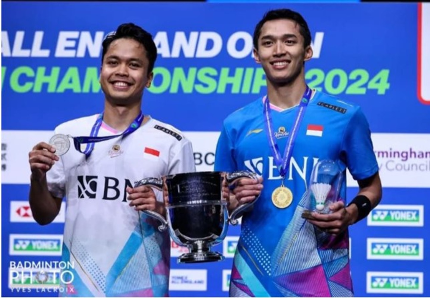 Indonesia Menggondol Dua Titel Juara, Tunggal Putra dan Ganda Putra, Hasil All England 2024 Hari Ini 