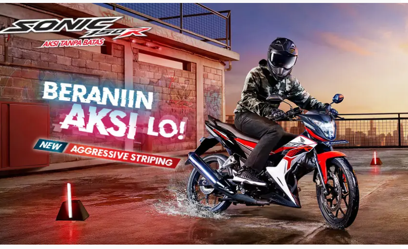 Honda Sonic 150R Tampil dengan Varian Warna Baru yang Lebih Sporty dan Dinamis