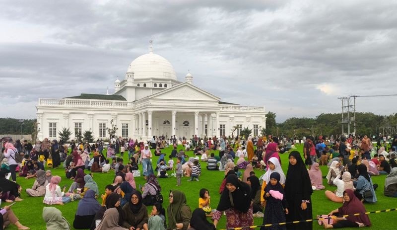 Pendopo Merah Putih Jadi Destinasi Wisata Baru di Bengkulu Saat Libur Akhir Tahun