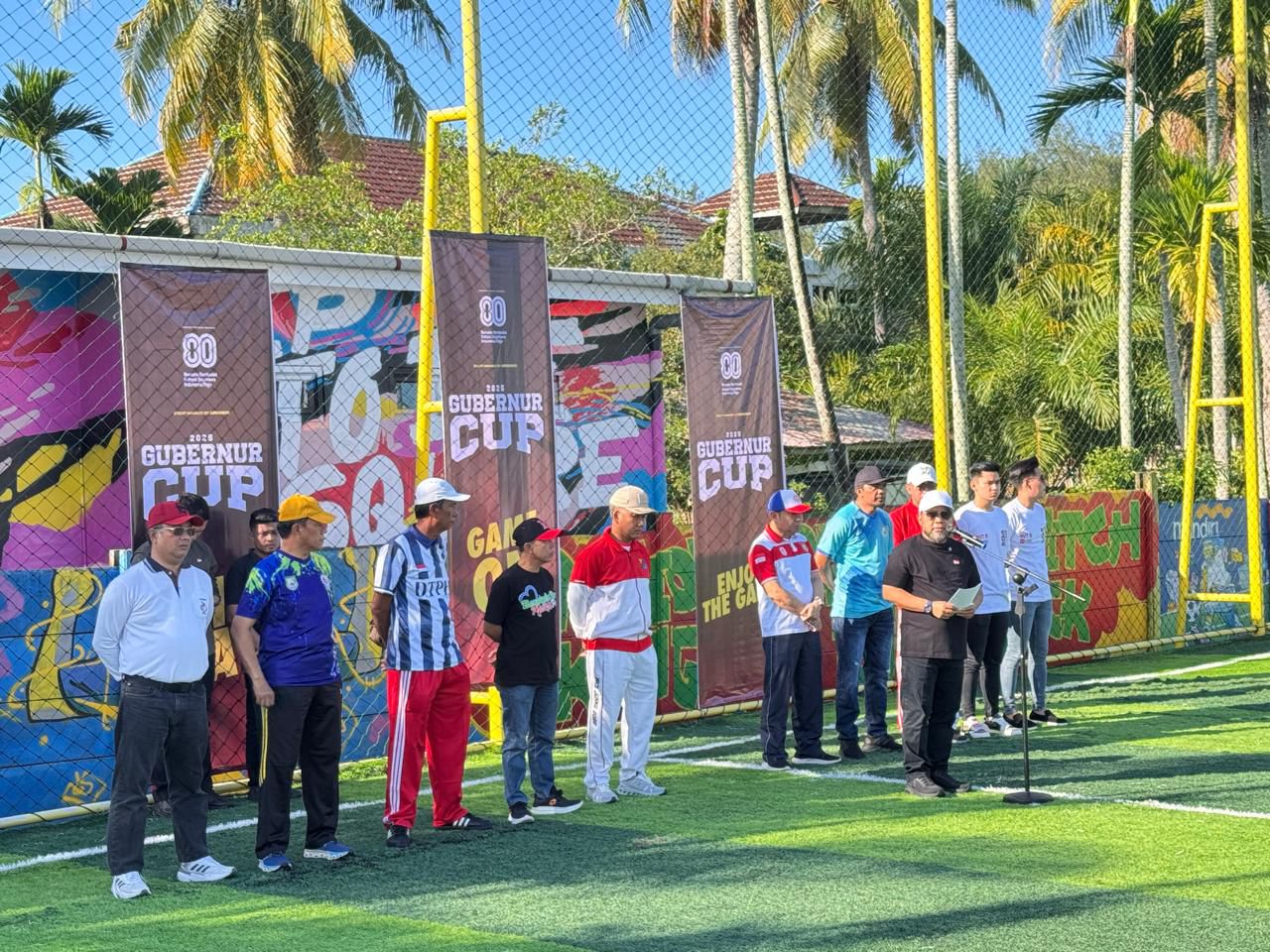Turnamen Mini Soccer Piala Gubernur Bengkulu Resmi Dibuka, 44 Tim Bersaing Ketat
