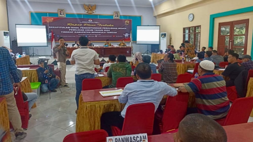 PDIP, Gerindra dan Nasdem Isi Kursi Pimpinan DPRD Kabupaten Bengkulu Tengah, Pleno Tingkat Kabupaten Selesai