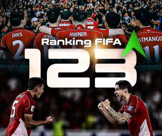 Terbaik dalam 15 Tahun, Indonesia Tembus Peringkat 123 FIFA Usai Taklukkan Bahrain