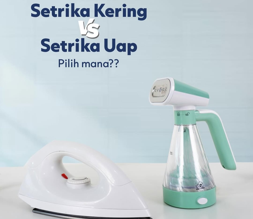 Setrika Kering Vs Setrika Uap, Mana yang Lebih Baik untuk Pakaian Anda?