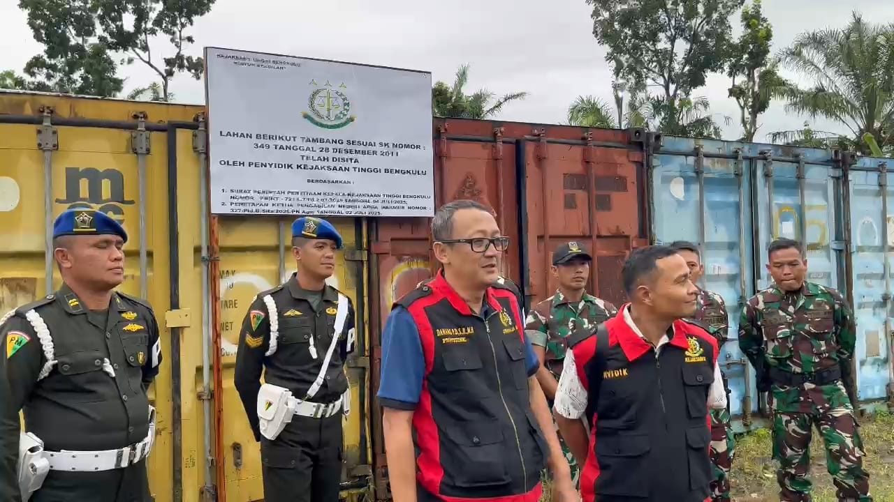 Kejati Bengkulu Sita Aset Tambang PT RSM, Indikasi Rugikan Negara Ratusan Miliar Mengemuka