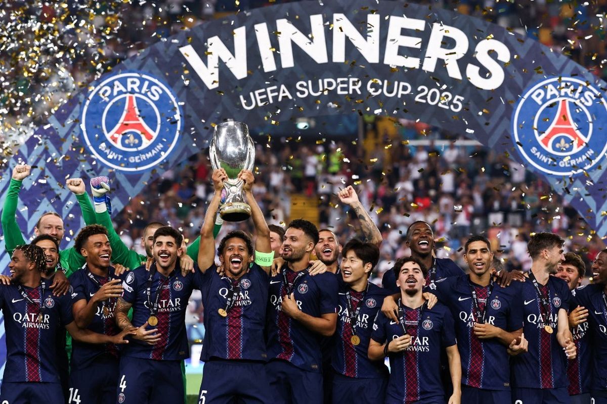 Comeback Spektakuler! PSG Raih Piala Super Eropa 2025 Lewat  Adu Penalti Lawan Tottenham