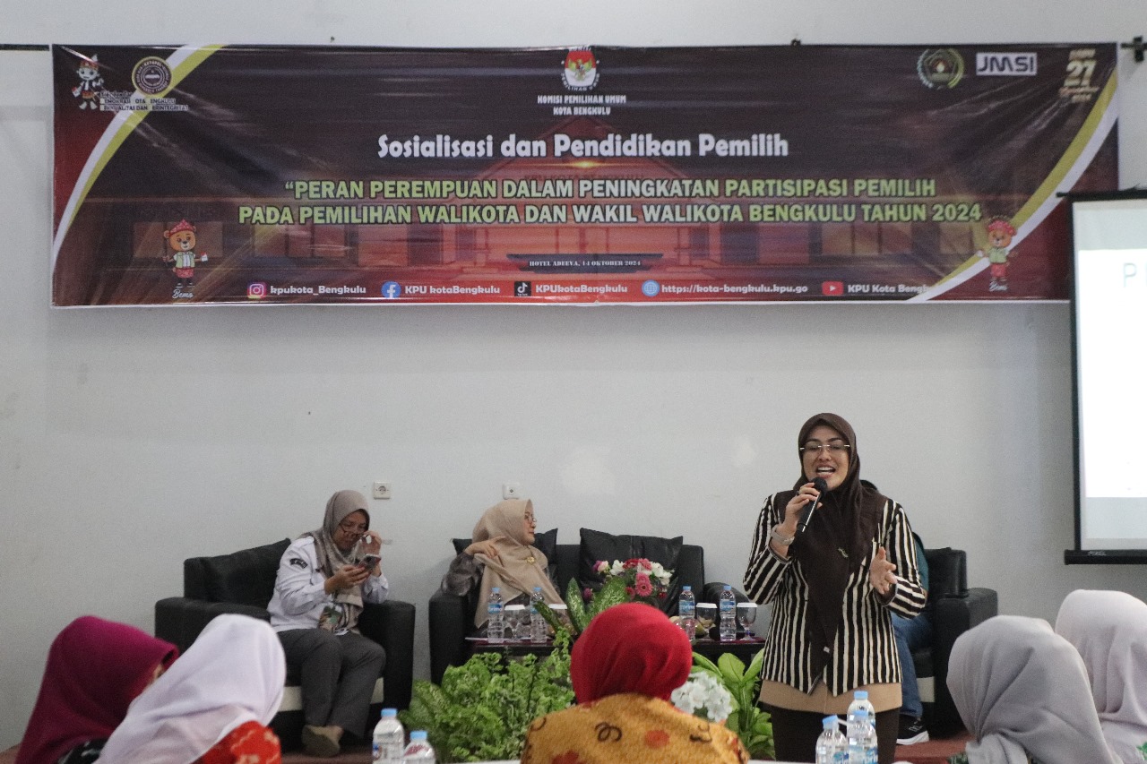 Perkuat Partisipasi Pemilih Perempuan, JMSI Bengkulu Gelar Sosialisasi Interaktif Jelang Pilwakot 2024