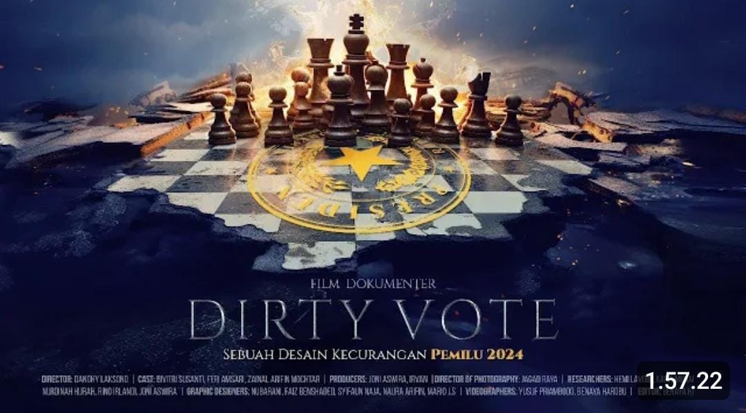 Film Dokumenter Dirty Vote Hadir Saat Masa Tenang Kampanye, Benarkah Politik Indonesia Tidak Baik-Baik Saja?