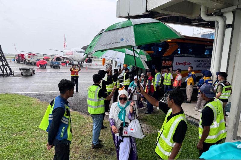 Sebanyak 2.113 Calon Haji Embarkasi Padang Telah Tiba di Madinah, Mayoritas dari Bengkulu dan Sumbar