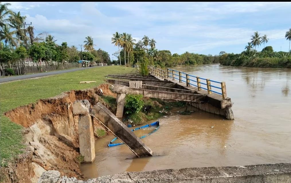 Kondisi Kritis, PUPR Mukomuko Minta BWSS VII Segera Tangani Tanggul Sungai Selagan