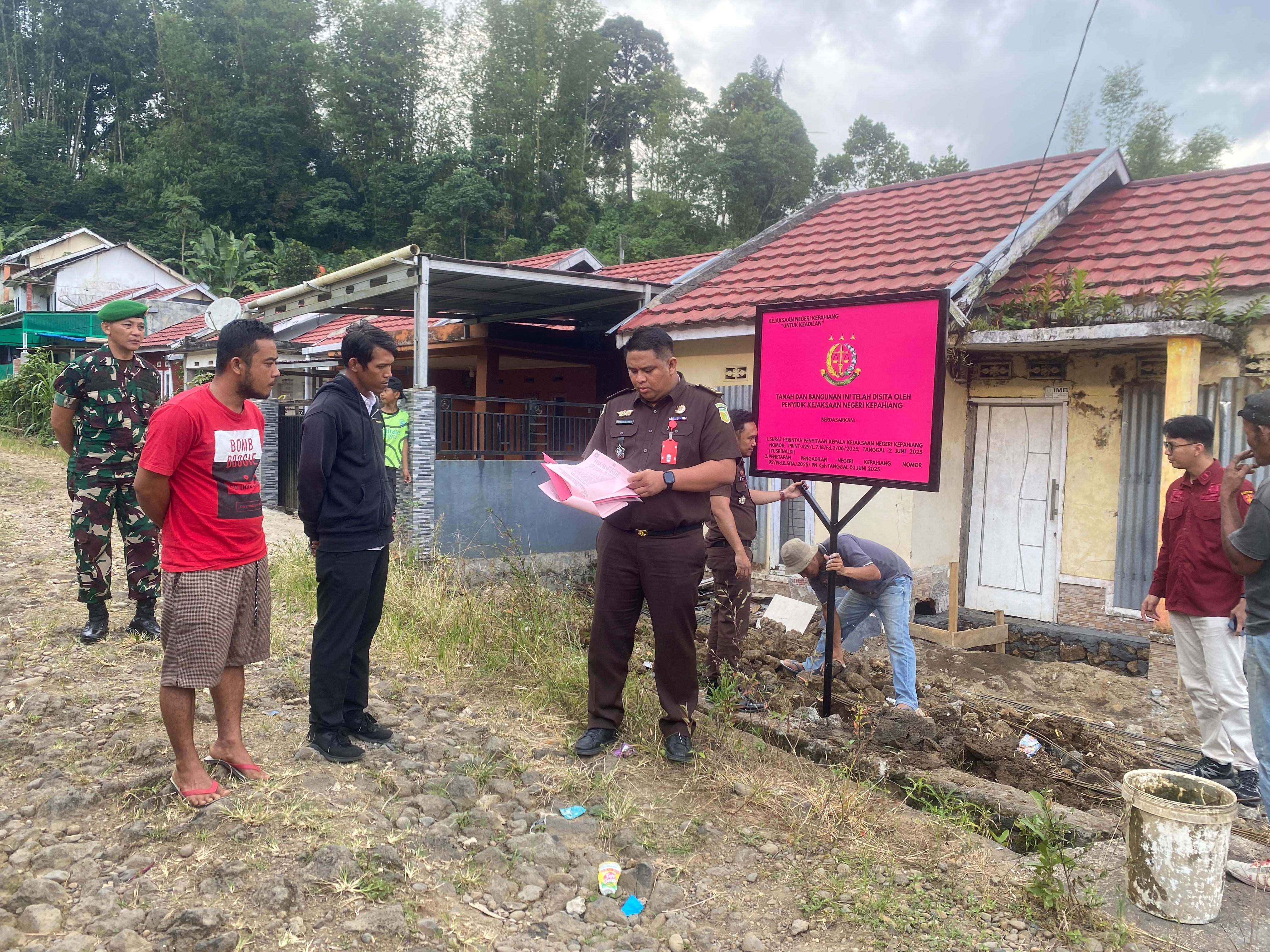 Aset Disita, Korupsi Rp12 Miliar Setwan Kepahiang Terus Diusut