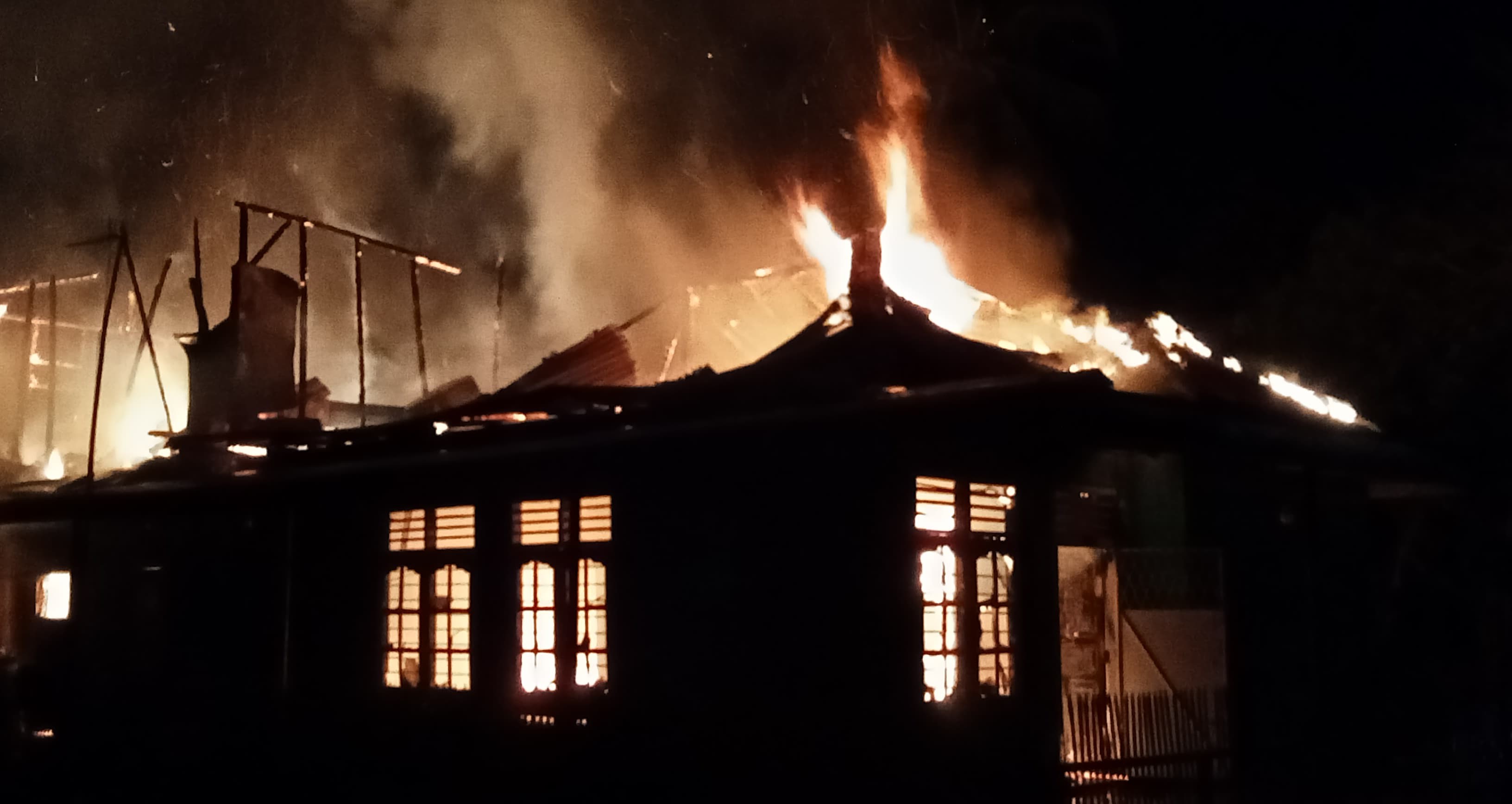 Kronologi Kebakaran Rumah Warga di Tanjung Agung Bengkulu, Diduga Akibat Korsleting Listrik