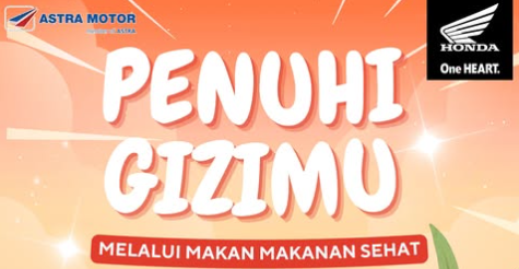 Penuhi Gizimu, Penuhi Energi Harimu: Astra Motor Bengkulu Ajak Hidup Lebih Sehat