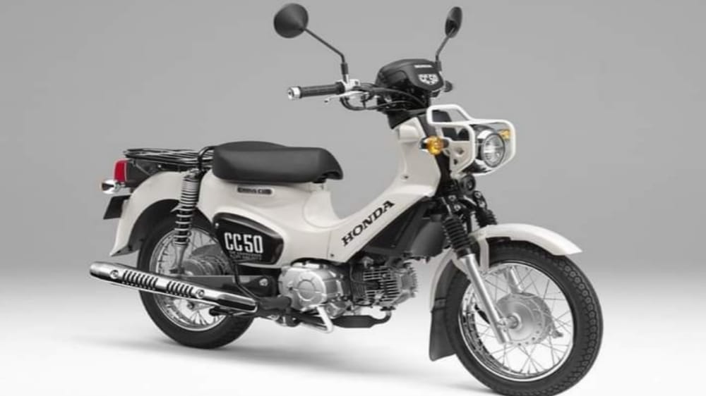 Sepeda Motor Retro dengan Sentuhan Modern, Honda Cross Cub 50 Super Irit