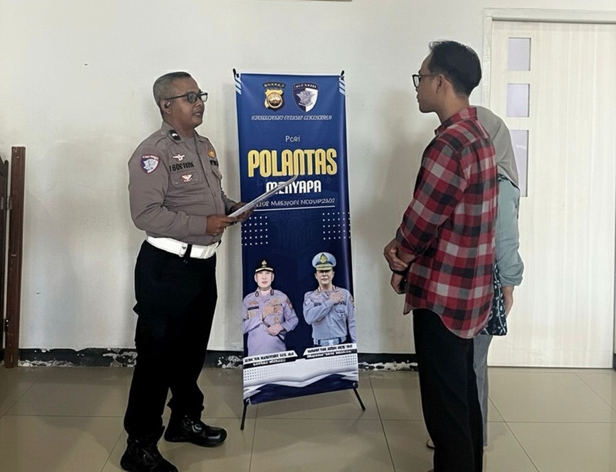 Ditlantas Polda Bengkulu Gaungkan Polantas Menyapa, Wujud Pelayanan Humanis untuk Wajib Pajak