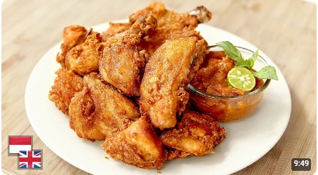 Resep Ayam Goreng  Ala Chef Devina Hermawan, Praktis dan Mudah Hanya dengan 5 Bahan