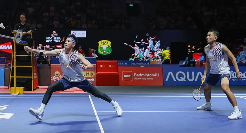 Langkah Pasti Fajar/Rian, Lolos ke Perempat Final Indonesia Open 2025