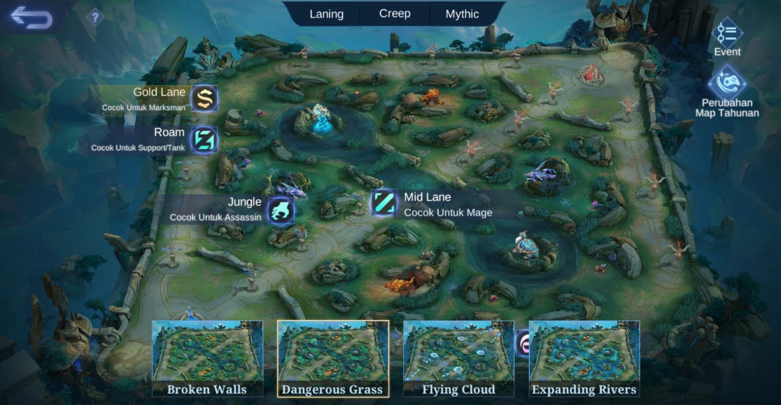 Bikin Strategi Berubah Total! Ini 4 Map Unik Mobile Legends yang Wajib Kamu Kuasai