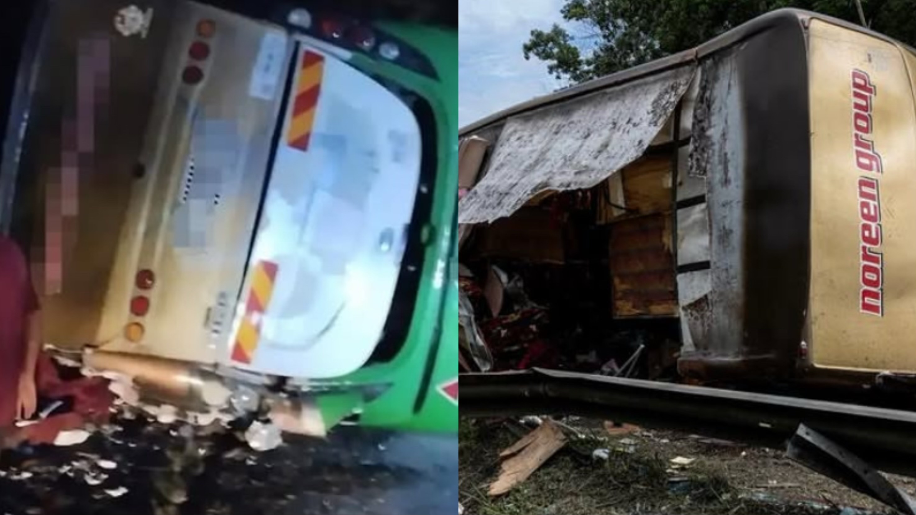 Tragedi Usai Liburan: Bus Mahasiswa UPSI Terbalik, 15 Tewas di Jalan Tol Malaysia