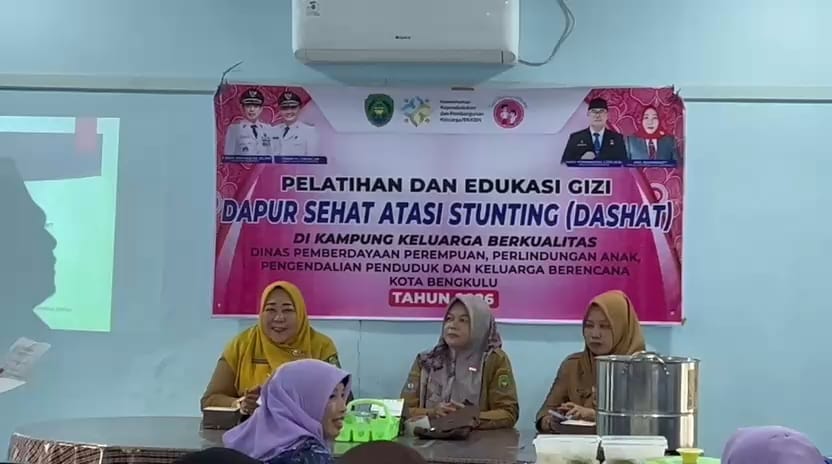 Pemkot Bengkulu Andalkan Ikan Cegah Stunting, Edukasi DASHAT Sasar Keluarga Berisiko