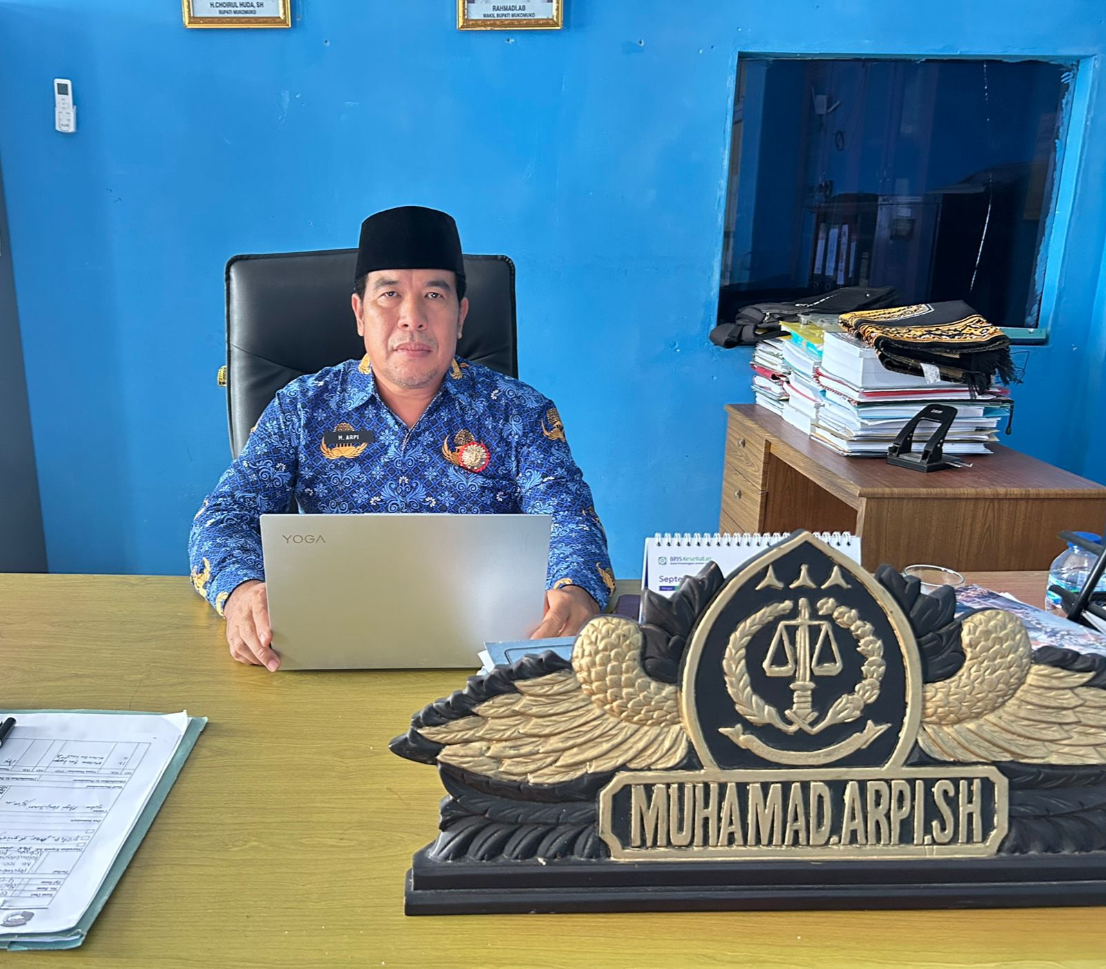 Profil Lengkap Muhamad Arpi, Putra Daerah Mukomuko yang Kini Menjabat Kabag Hukum Setdakab