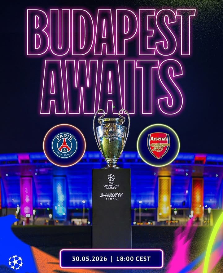 Final Liga Champions 2025/26: Duel Raksasa PSG vs Arsenal Bakal Tersaji di Budapest