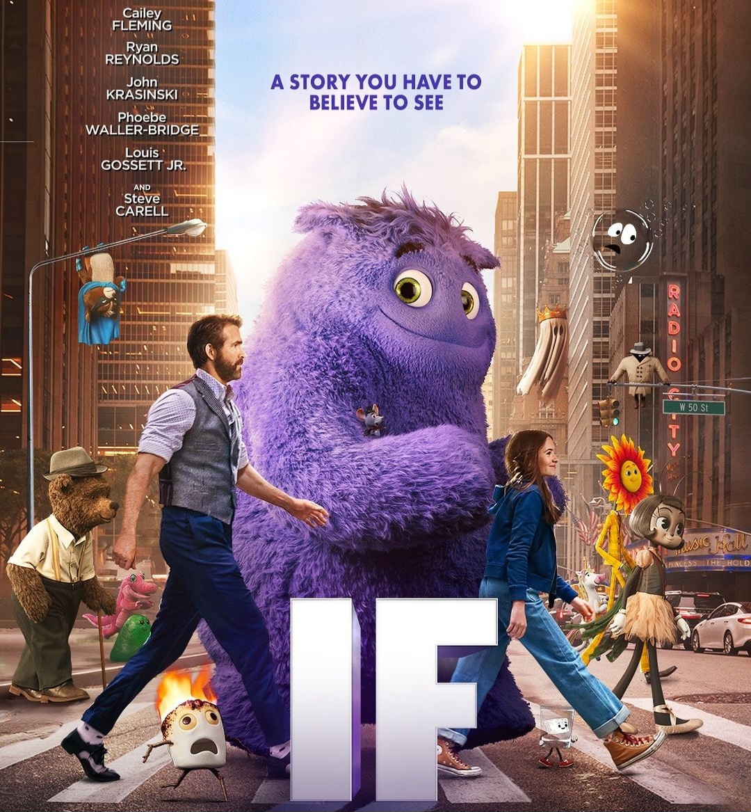 Film IF Imaginary Friends, Kisah Teman Khayalan yang Menyentuh Hati