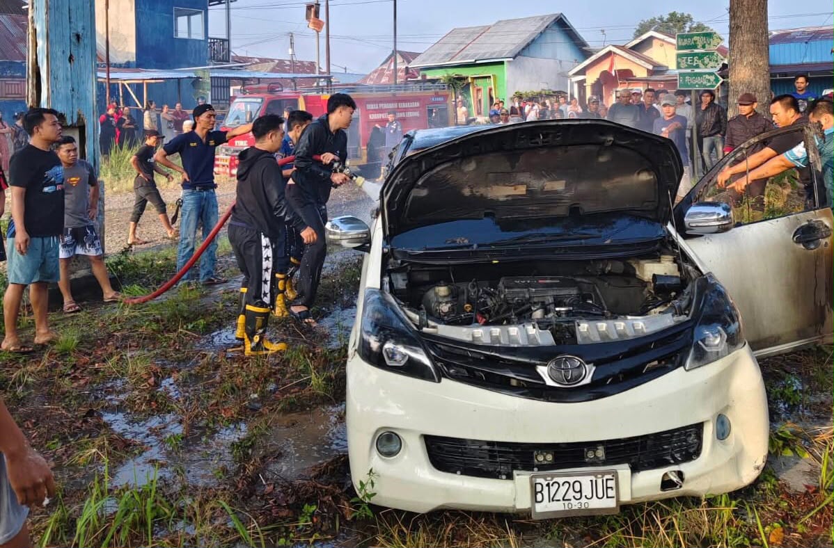 Mobil Terbakar di SPBU Tabarenah, Warga Sempat Lihat Jeriken BBM