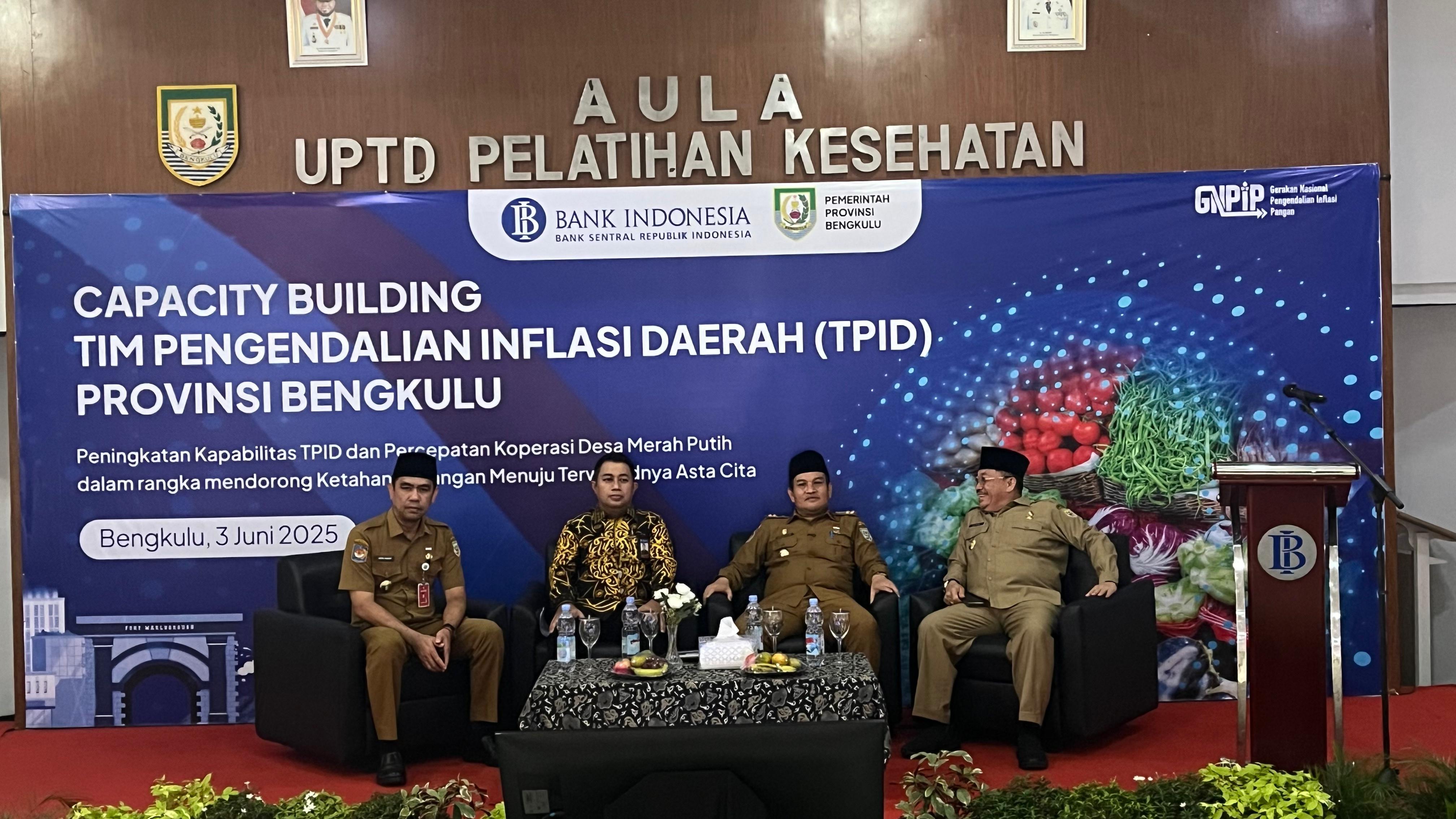 Tonggak Baru Ketahanan Pangan Bengkulu: TPID Perkuat Peran Koperasi Merah Putih, Berdayakan Petani