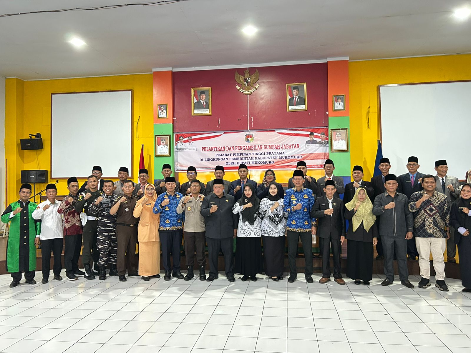 Dorong Kinerja Birokrasi, 17 Pejabat Penting di Mukomuko Resmi Dimutasi