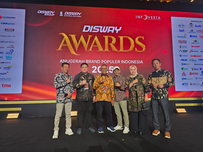Disway Awards 2025 Kian Bergengsi, 522 Brand Terpopuler Raih Penghargaan