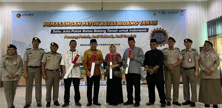 Percepat PTSL, Kementerian ATR/BPN Canangkan Pemasangan Patok Serentak