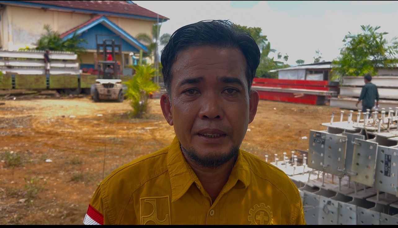 Kerangka Jembatan Lubuk Silandak Tiba di Mukomuko, Pemasangan Ditarget 2026