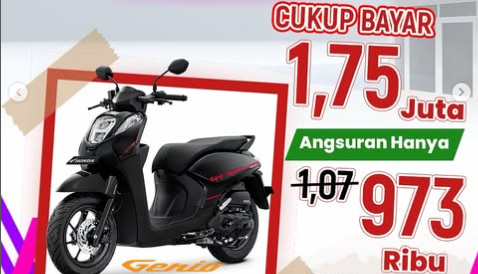 Promo Spesial September, Astra Motor Bengkulu Tawarkan Cicilan Ringan Honda Genio