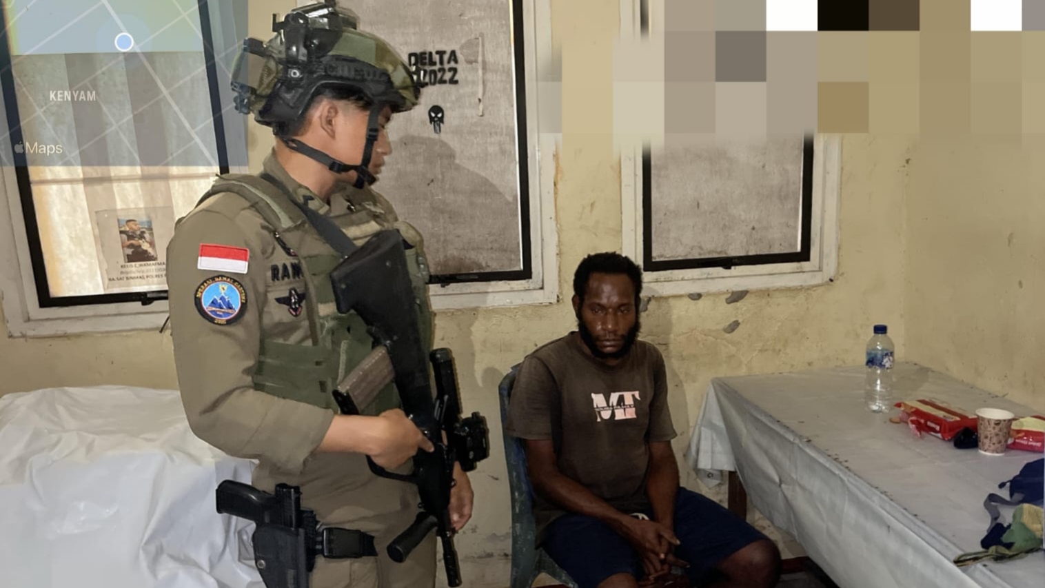 Satgas Damai Cartenz Bekuk Eksekutor KKB Anggota Egianus Kogoya