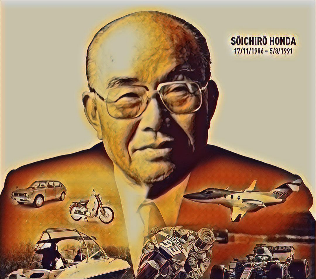 Kisah Soichiro Honda, Pendiri Honda yang Tidak Menempuh Pendidikan Formal Tinggi