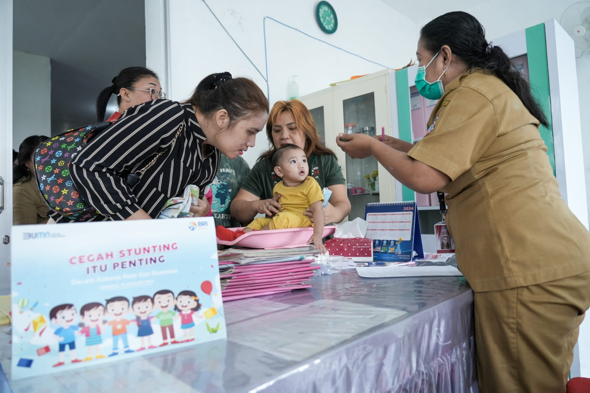 Peringati Hari Gizi Nasional 2024, BRI Peduli Salurkan Bantuan ‘Cegah Stunting Itu Penting’