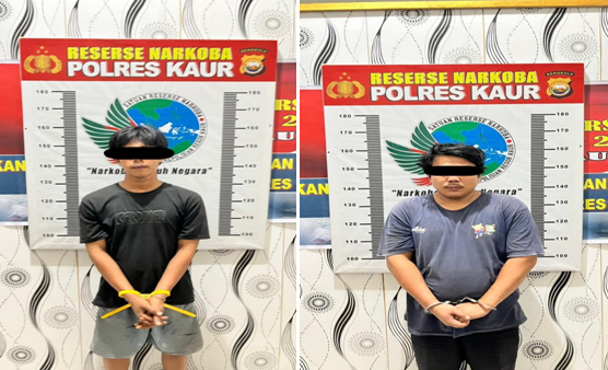 Positif Sabu dan Edarkan di Kos-Kosan, Dua Pemuda Kaur Diringkus Polisi