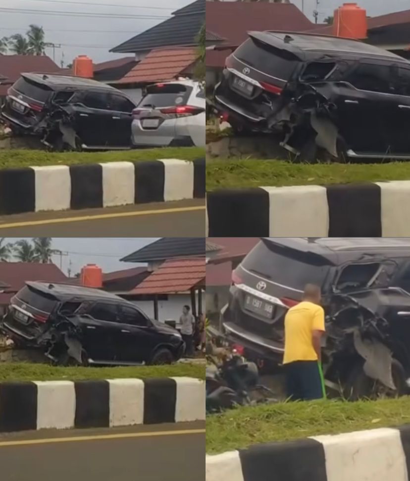 Tabrakan Maut Pajero Vs Fortuner di Pekan Sabtu, Penumpang Alami Luka Serius