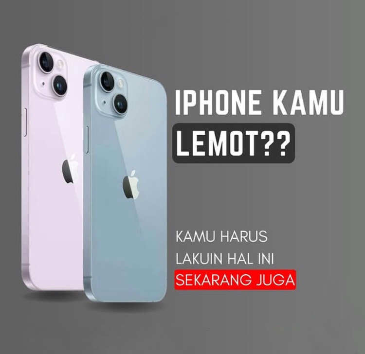 iPhone Lemot? Ini 7 Cara Ampuh Bikin Performa Kembali Ngebut