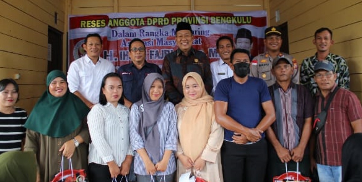 Ketua DPRD Provinsi Bengkulu H Ihsan Fajri S.Sos, MM, Membawa Aspirasi Masyarakat Enggano saat Reses
