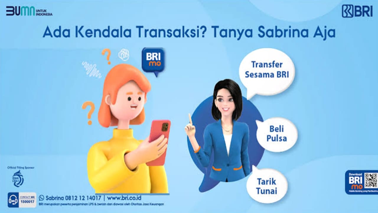 Begini Langkah-langkah Menggunakan Asisten Virtual BRI Sabrina 