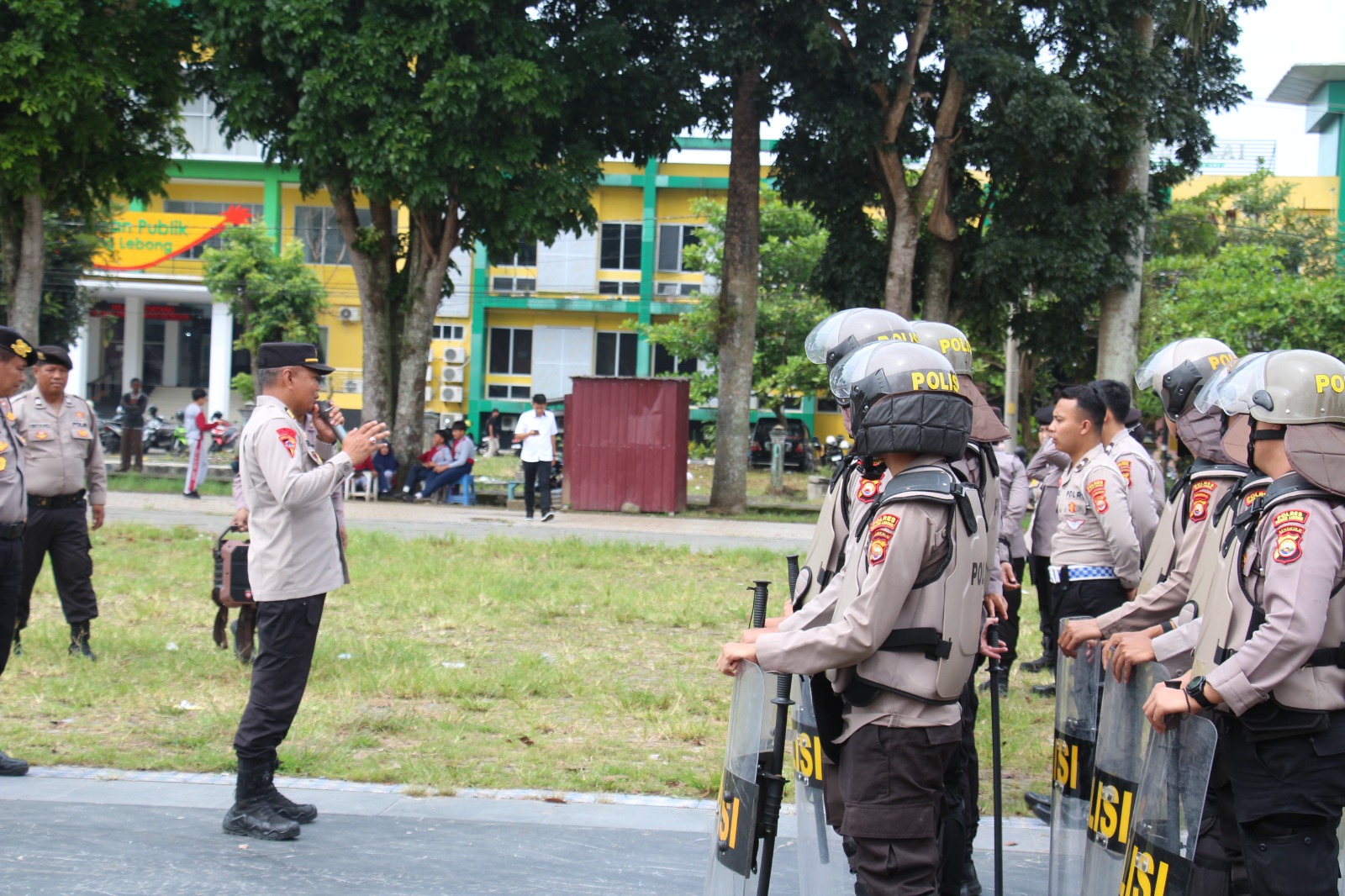Simulasi Unjuk Rasa 1 Mei, Polres Rejang Lebong Siapkan Taktik Humanis Hadapi Potensi Demo