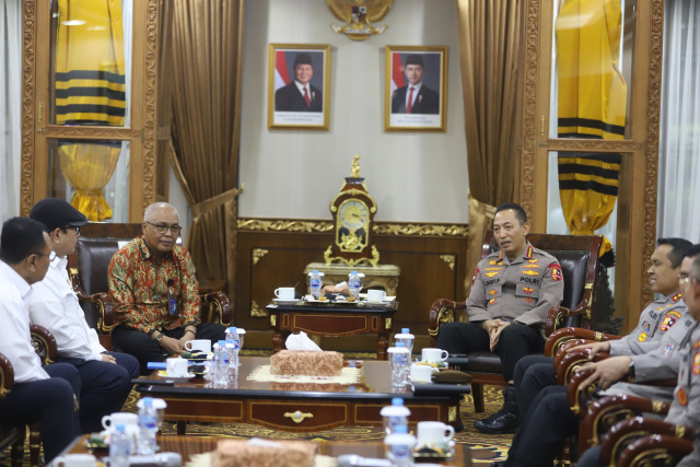 Audiensi Pengurus PWI di Mabes Polri, PWI Dorong Konsistensi MoU Dewan Pers - Polri