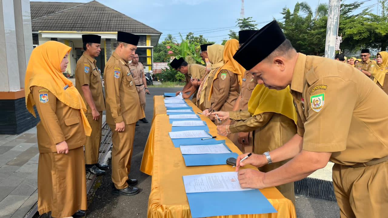 ASN TPHP Bengkulu Teken Komitmen Anti-Pungli dan Gratifikasi