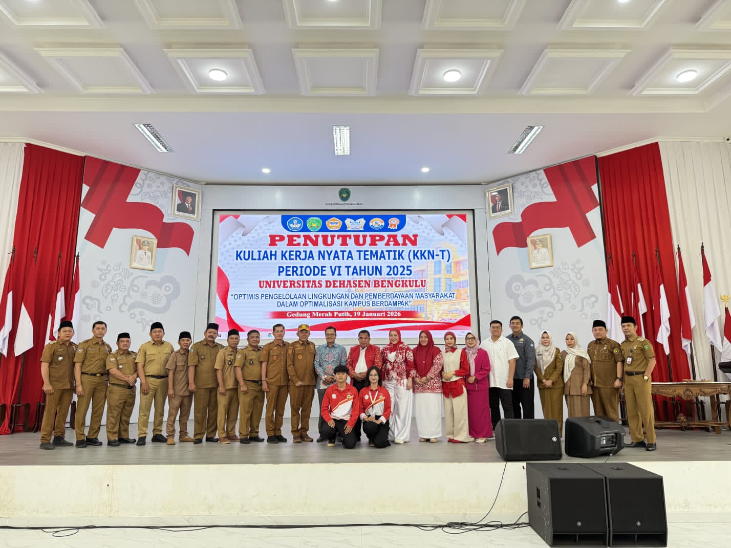 Unived Bengkulu Resmi Tutup KKN Tematik Periode VI Tahun 2025